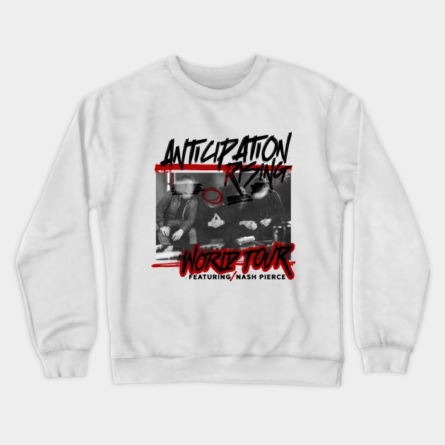 Anticipation Rising World Tour (light version) Crewneck Sweatshirt by Author Kat Singleton 